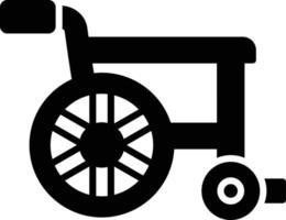 Wheelchair Creative Icon Design vector