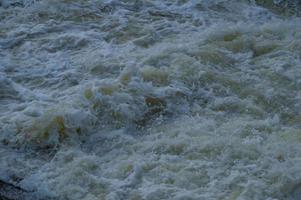 Stormy waves, water close up, storm, dark water. photo