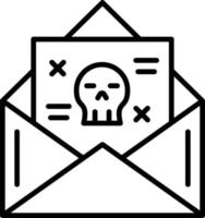 Blackmail Creative Icon Design vector