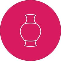 Antique Jar Vector Icon