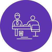 Evaluating work Vector Icon