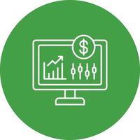 Stock Market Vector Icon