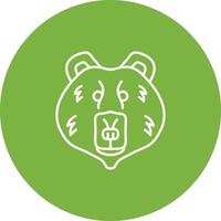 Polar Bear Vector Icon