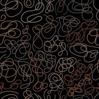 Seamless pattern abstract tangled lines texture background vector illustration design