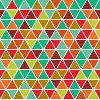 Seamless pattern with colorful triangle texture background. Vector illustration design