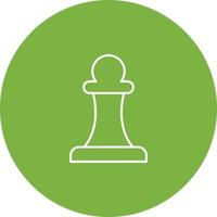 Unique Pawn Vector Icon