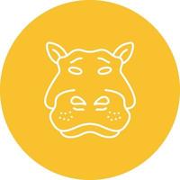 Hippo Vector Icon