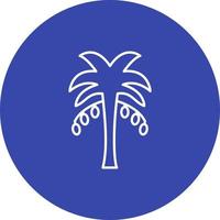 Coconut trees Vector Icon