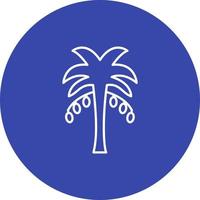 Coconut trees Vector Icon