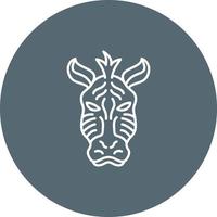 Zebra Vector Icon