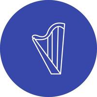 Harp Vector Icon