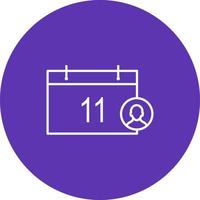 Unique Event Management Vector Icon