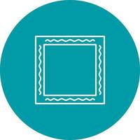 Unique Frame Vector Icon