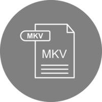 MKV Vector Icon