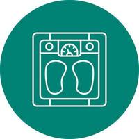 Weighing Scale Vector Icon
