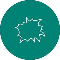Unique Explosion Vector Icon