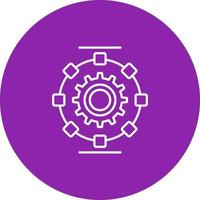 Automated Process Vector Icon