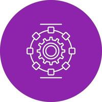 Automated Process Vector Icon