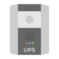 conceptos de ups de moda vector