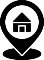 Property Location Creative Icon Design vector