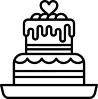 Cake Creative Icon Design vector