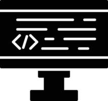 diseño de icono creativo de codificación vector