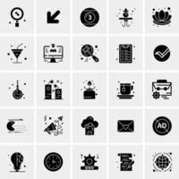 25 Universal Business Icons Vector Creative Icon Illustration to use in web and Mobile Related project