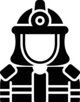 Firefighter Creative Icon Design vector