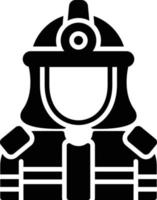 diseño de icono creativo de bombero vector