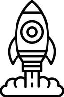 Rocket Creative Icon Design vector