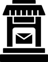 Postbox Creative Icon Design vector