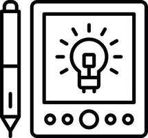 Graphic Tablet Creative Icon Design vector