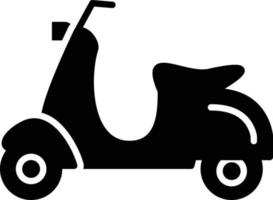 diseño de icono creativo de scooter vector