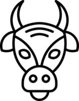 Cow Creative Icon Design vector