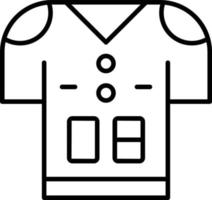 diseño de icono creativo de camiseta vector