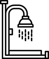 diseño de icono creativo de ducha vector