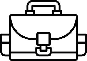 Camera Bag Creative Icon Design vector