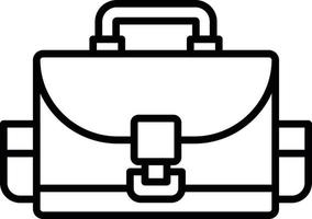 Camera Bag Creative Icon Design vector