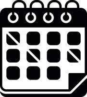 Calendar Creative Icon Design vector