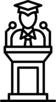 Speech Creative Icon Design vector