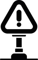 Traffic Sign Creative Icon Design vector