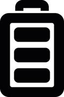 Full Battery Creative Icon Design vector
