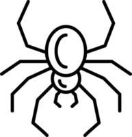 diseño de icono creativo de araña vector