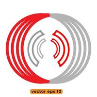 ilustrador de diseño de símbolo de icono de huracán. perfecto para logotipos, negocios, sitios web y logotipos de empresas y juegos. ilustrador vectorial eps 10 vector