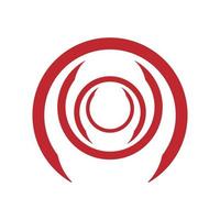 symbol hurricane abstract design icon. can be used for logos, businesses, websites and companies vector