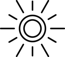 Sun Creative Icon Design vector