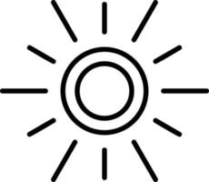 Sun Creative Icon Design vector