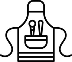 Apron Creative Icon Design vector