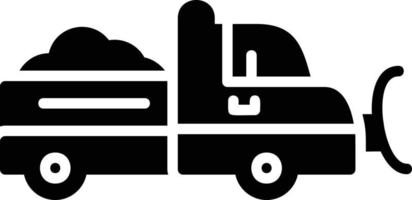 Snowplow Creative Icon Design vector