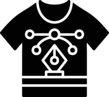 diseño de icono creativo de camiseta vector